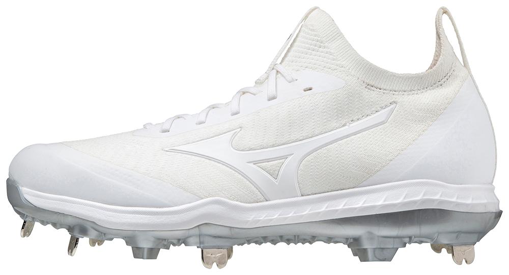 Mizuno Pro Dominant Knit Men's Spikes - White (320616)