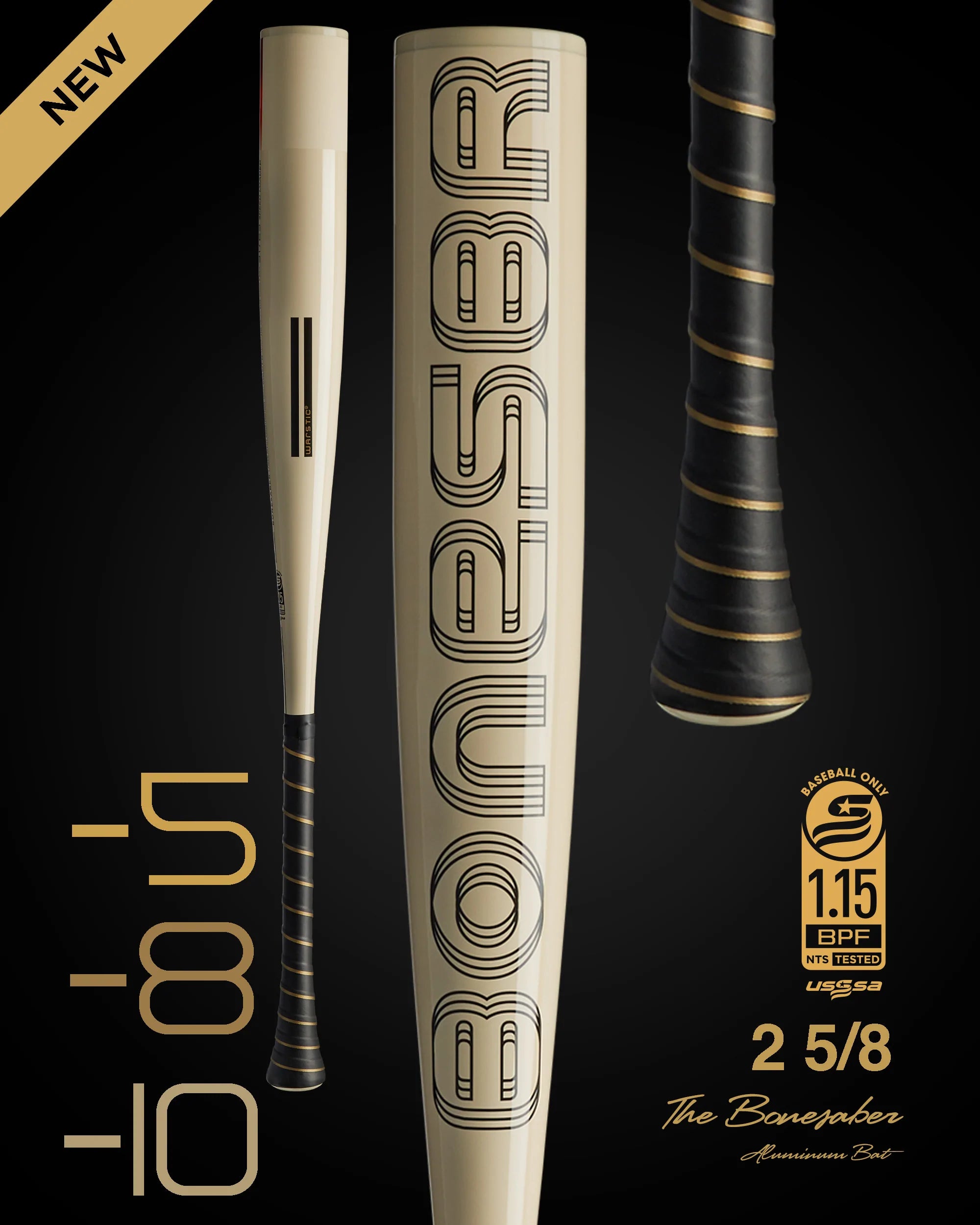 Warstic - BONESABER -10 USSSA METAL BAT