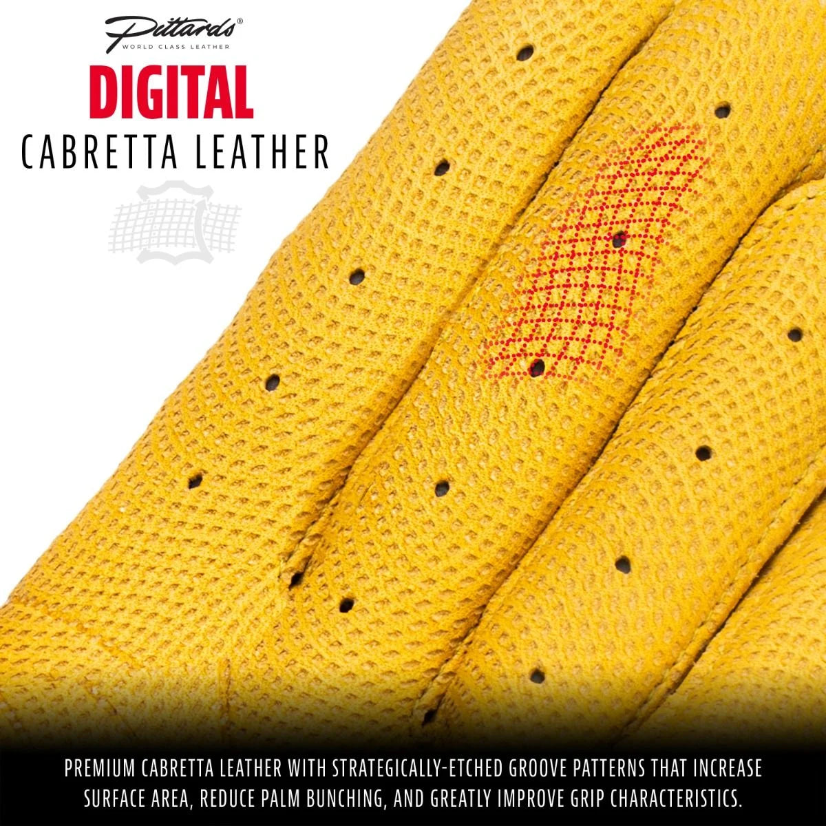 FRANKLIN CFX PRO HI-LITE BATTING GLOVES: YELLOW