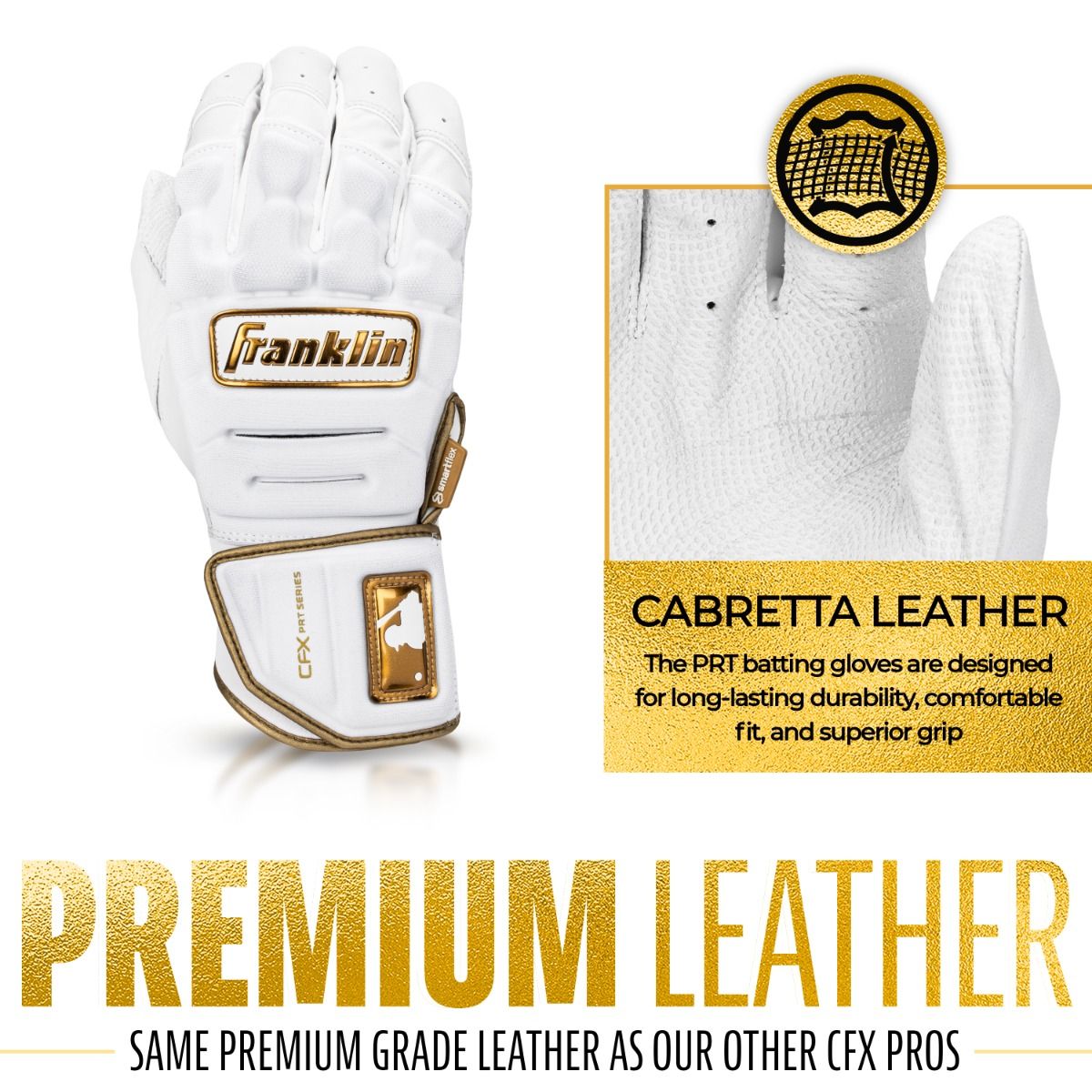 FRANKLIN - CFX PRT PROTECTIVE BATTING GLOVES