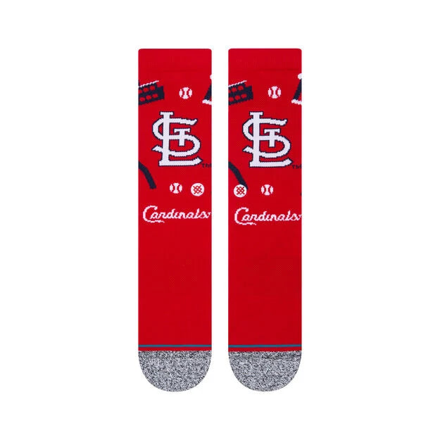 Stance - ST. LOUIS CARDINALS LANDMARK CREW SOCKS