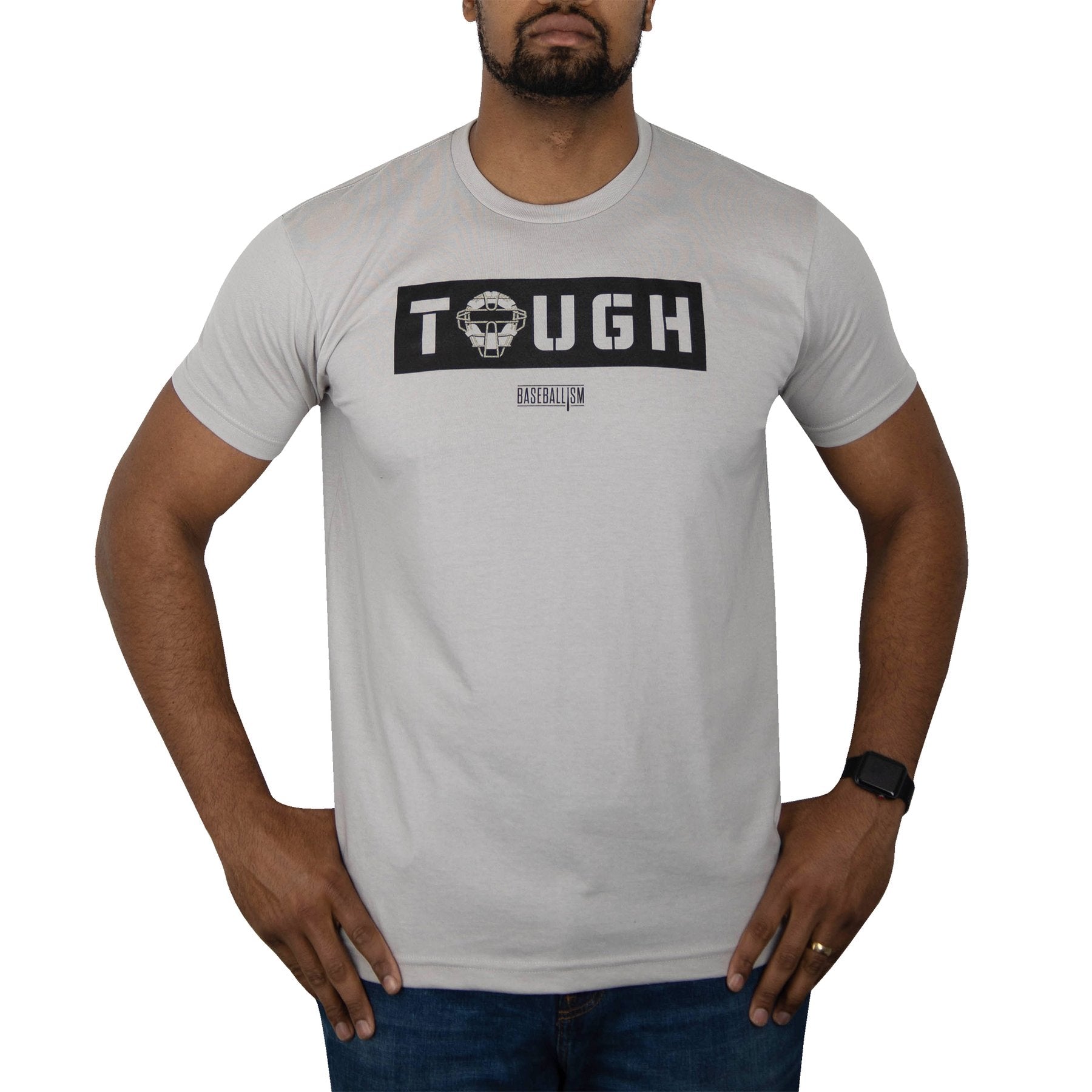 Baseballism Catcher Tough Men's T-Shirt