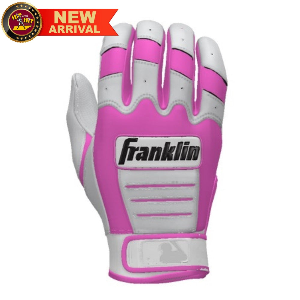 CUSTOM CFX PRO PINK/WHITE BATTING GLOVES