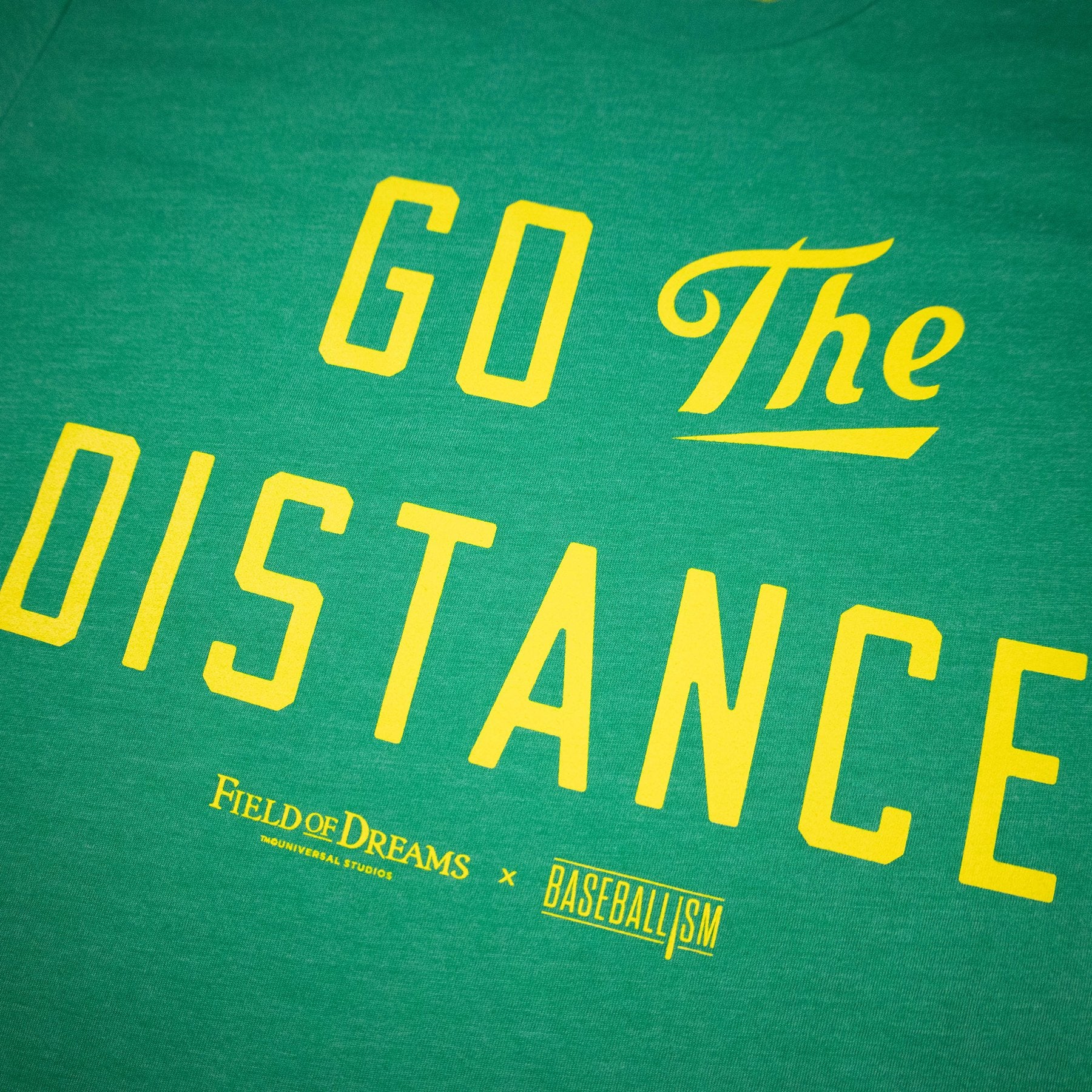 Baseballism Field of Dreams - Go The Distance 2.0 Men's T-Shirt