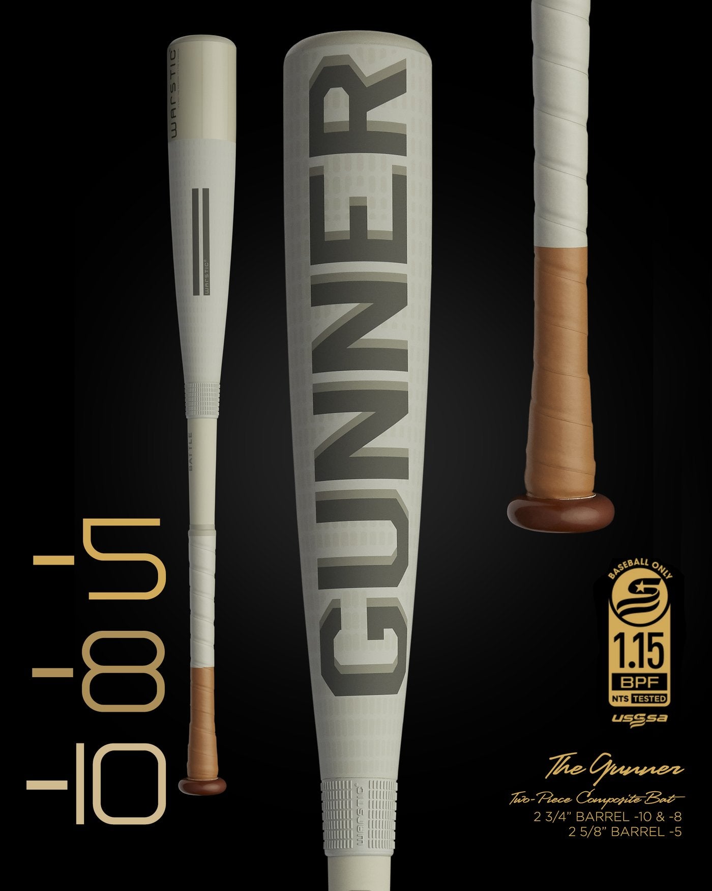 Warstic - GUNNER USSSA Senior League (-10) Bat