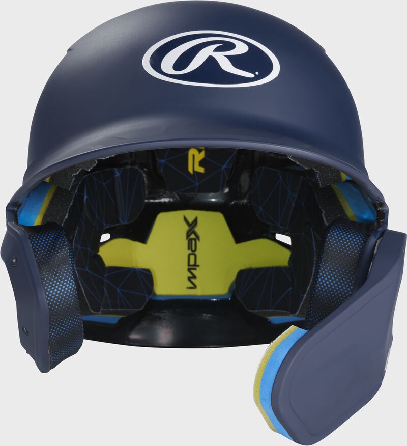 Rawlings MACH Helmet with Adjustable Extension - Left-Handed