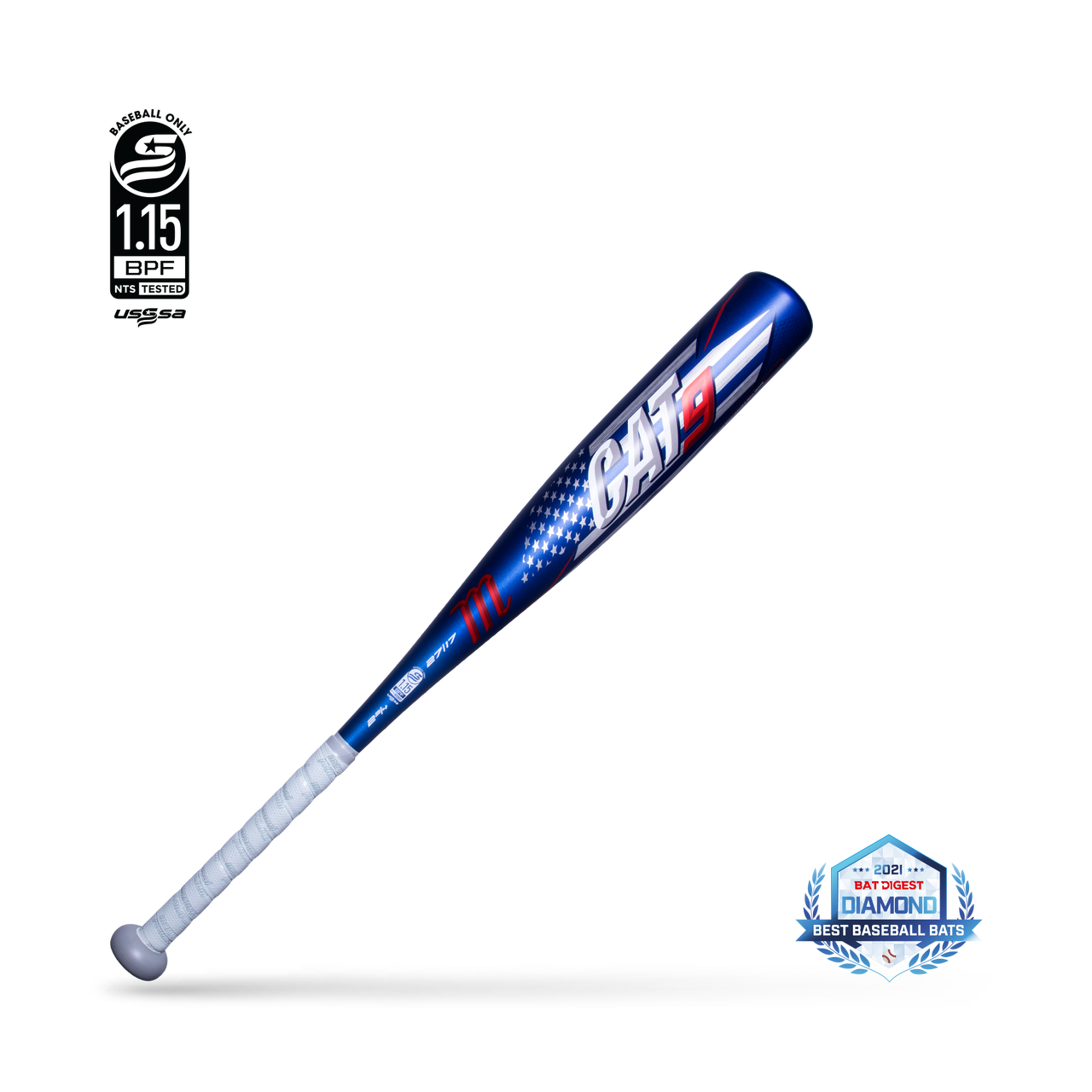 Marucci CAT9 PASTIME Junior Big Barrel (-10) USSSA Bat (MJBBC9A)