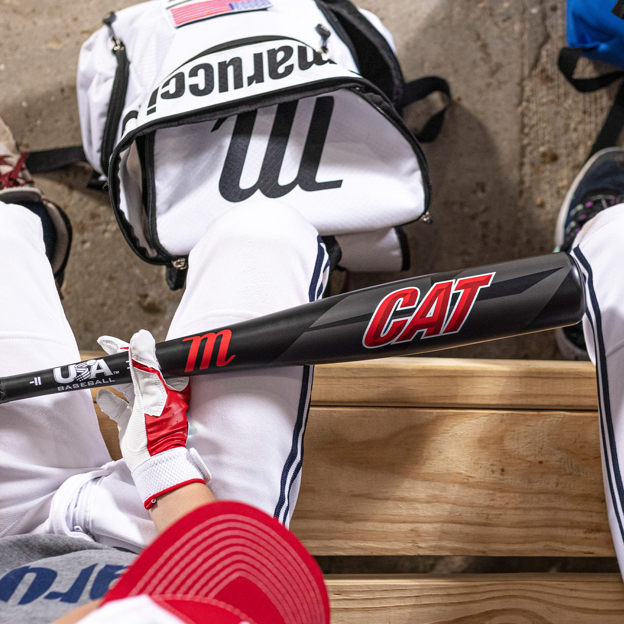 Marucci CAT (-11) USA Baseball Bat: MSBC11YUSA