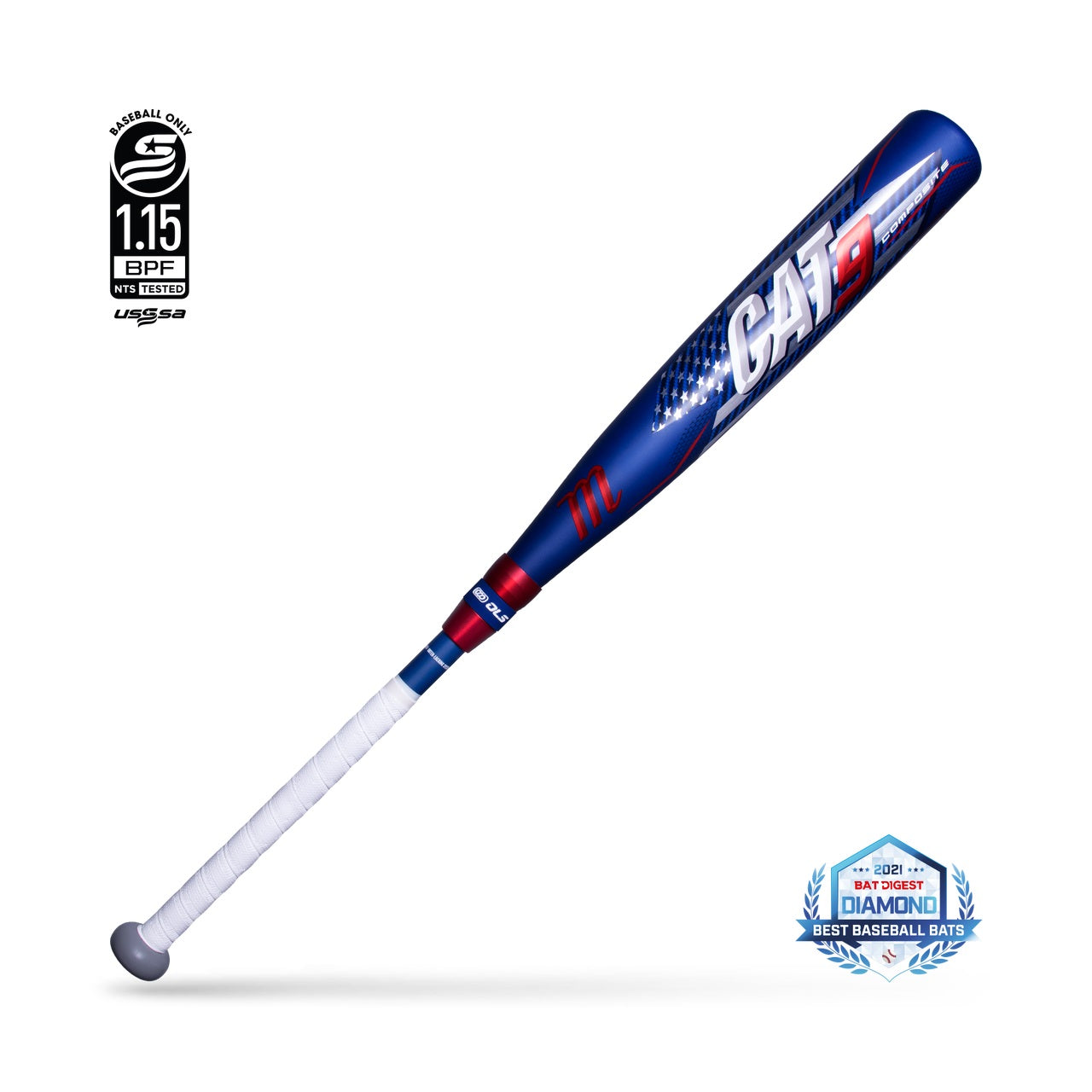 Marucci CAT9 Composite PASTIME SL (-10) USSSA Bat (MSBCCP910A)