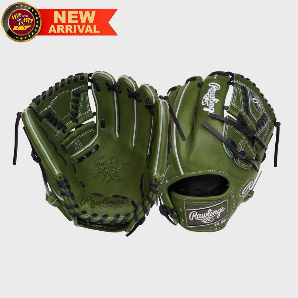 Rawlings Heart of the Hide Military Green Series -   RPRO205-30MG - 11.75"