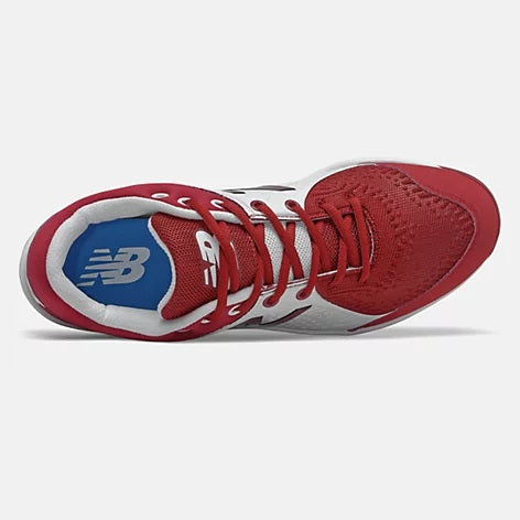 New Balance - Men's Maroon/White 3000v5 Fresh Foam Molded Cleat (PL3000M5)