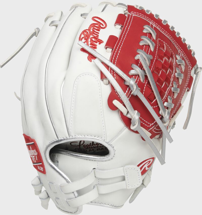 Rawlings Liberty Advanced 12.5" Fastpitch Glove - White/Red