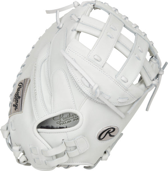 Rawlings Liberty Advanced 34" Fastpitch Catcher's Mitt - White (RLACM34W)