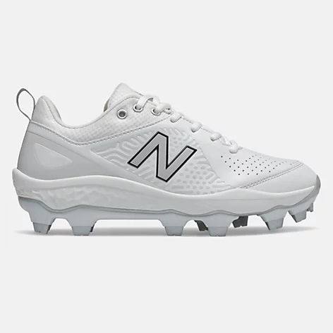 All white new balance softball cleats on sale