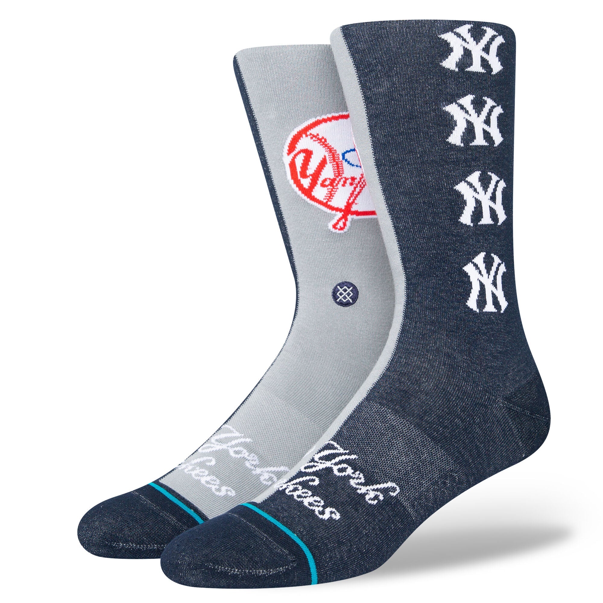 Stance - NEW YORK YANKEES SPLIT CREW SOCKS