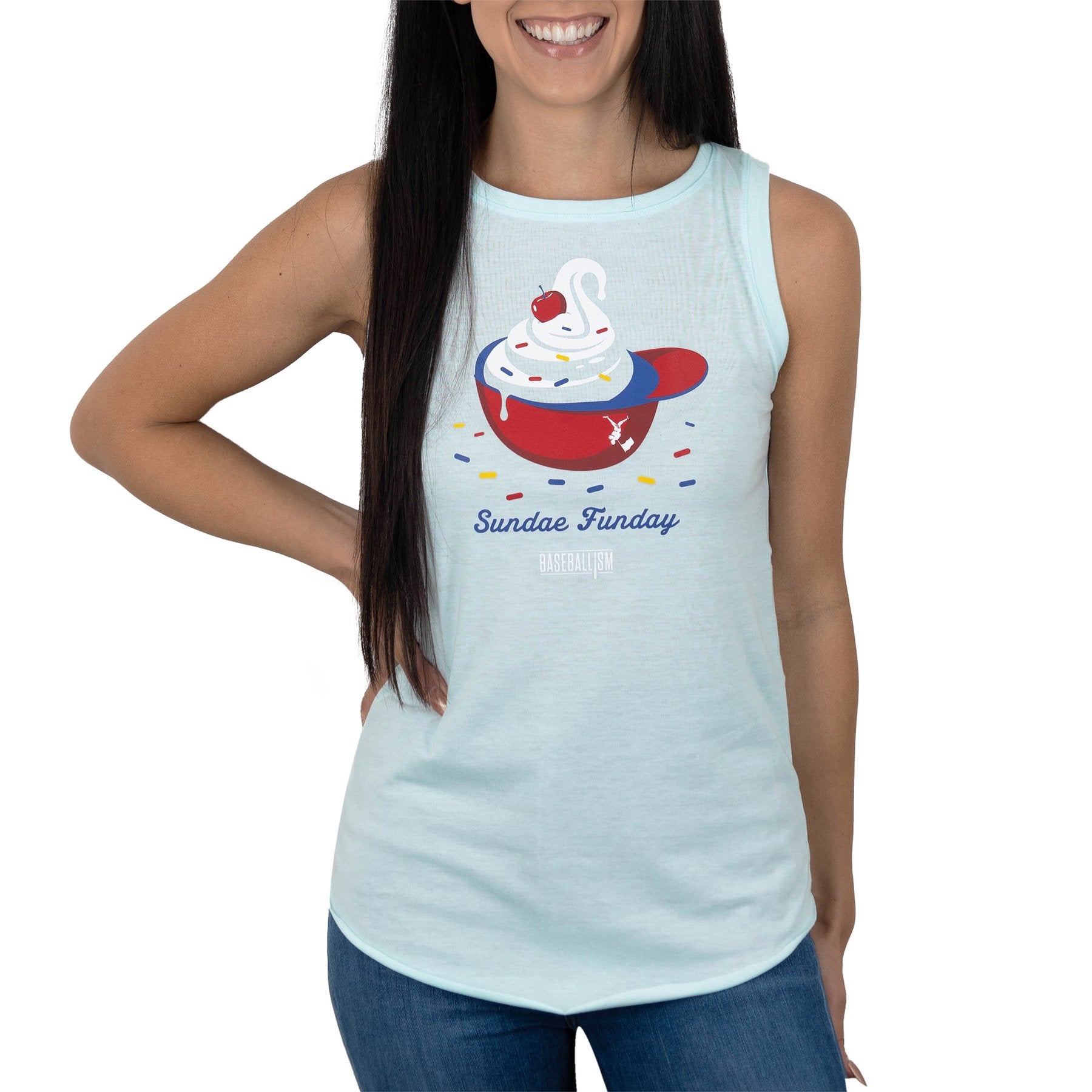 Baseballism Sundae Funday - Women's Tank