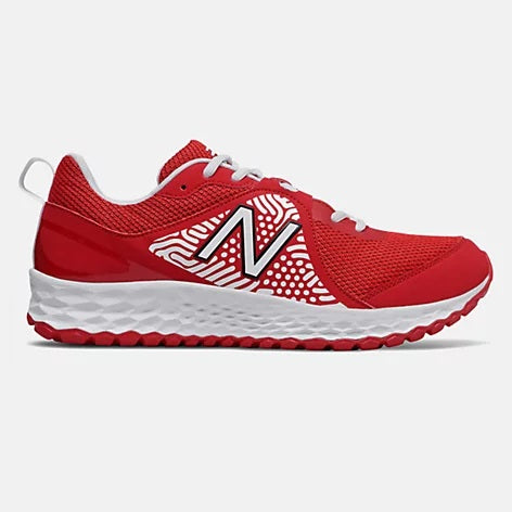 New Balance Red/White 3000v5 Fresh Foam Men's Turf (T3000TR5)