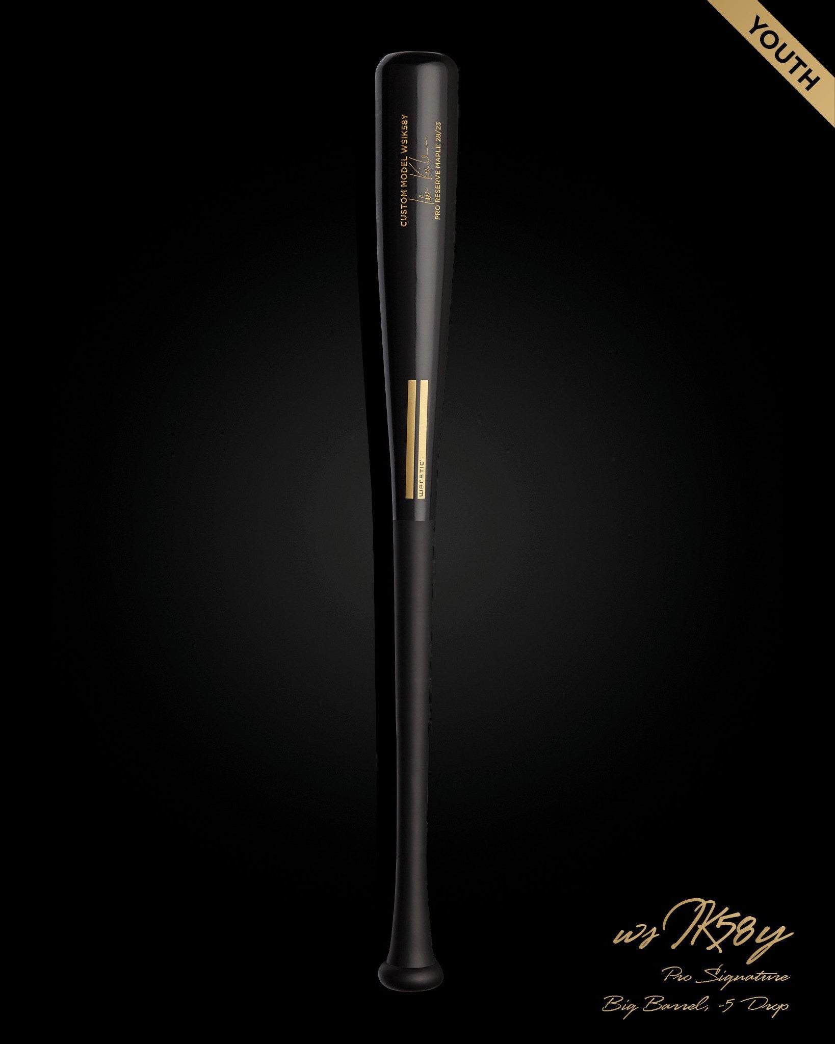 Warstic - WSIK58Y PRO SIGNATURE MAPLE WOOD BAT