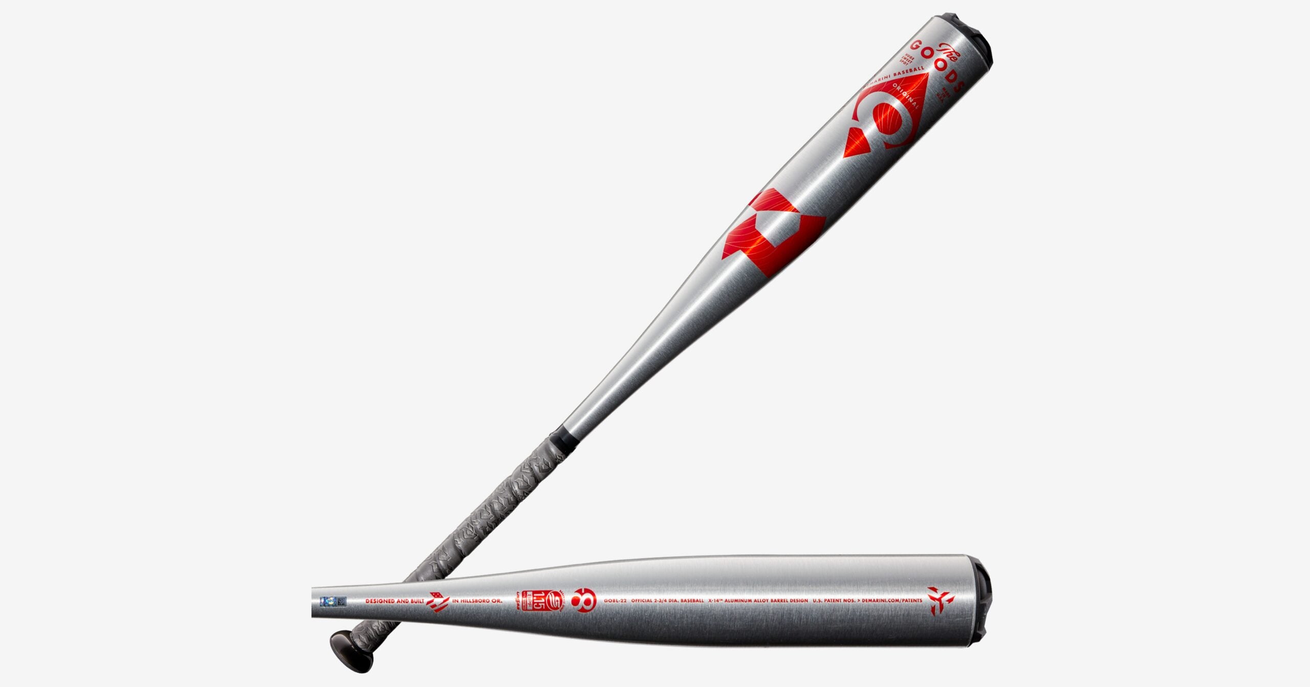 DeMarini 2022 THE GOODS One Piece (-8) USSSA Bat (WTDXGO8-22)