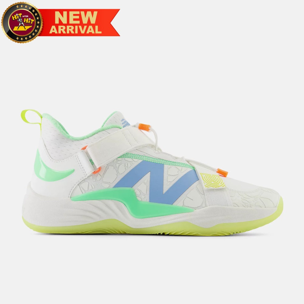 New balance basketball shoes white best sale