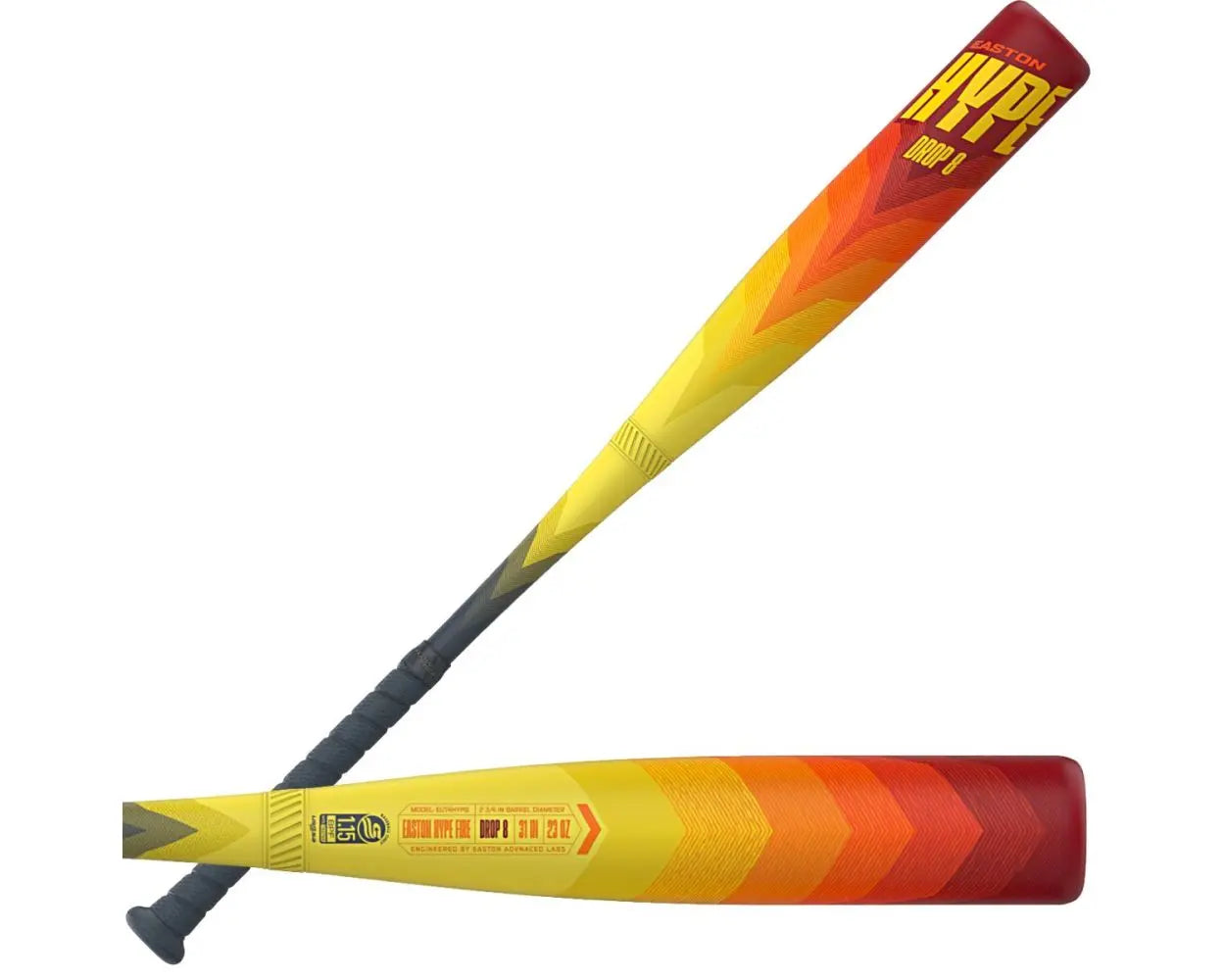 2024 EASTON HYPE FIRE -8 USSSA BAT