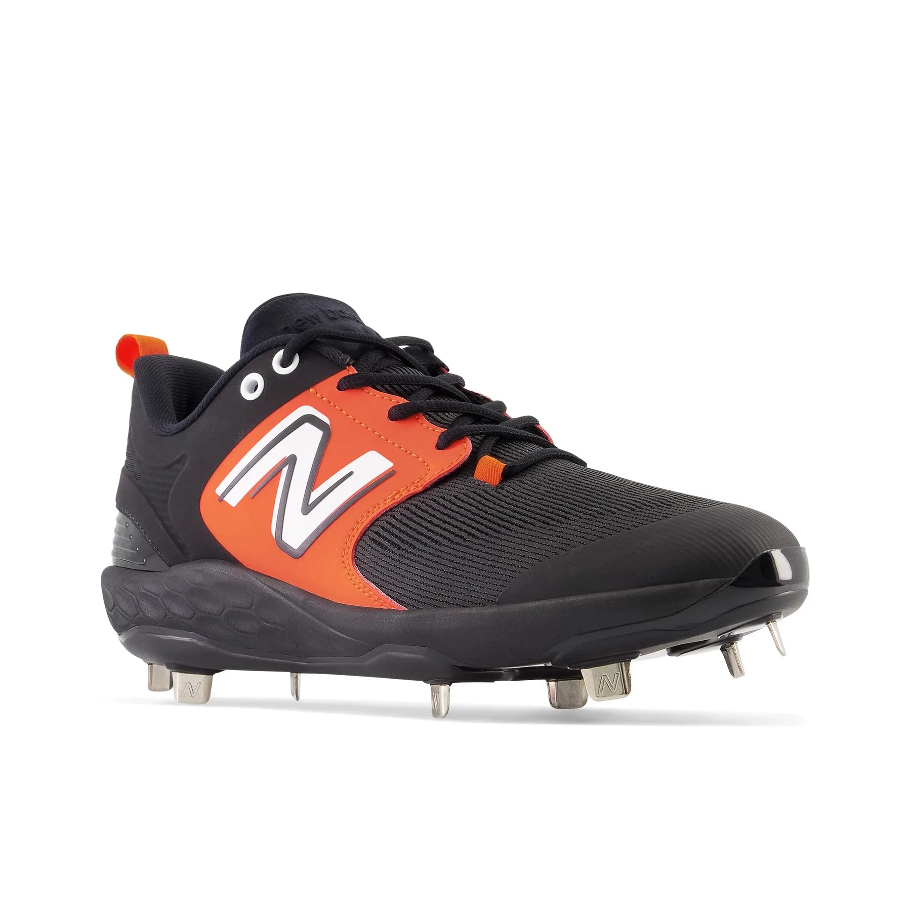 New Balance Black/Orange L3000v6 Metal Spikes