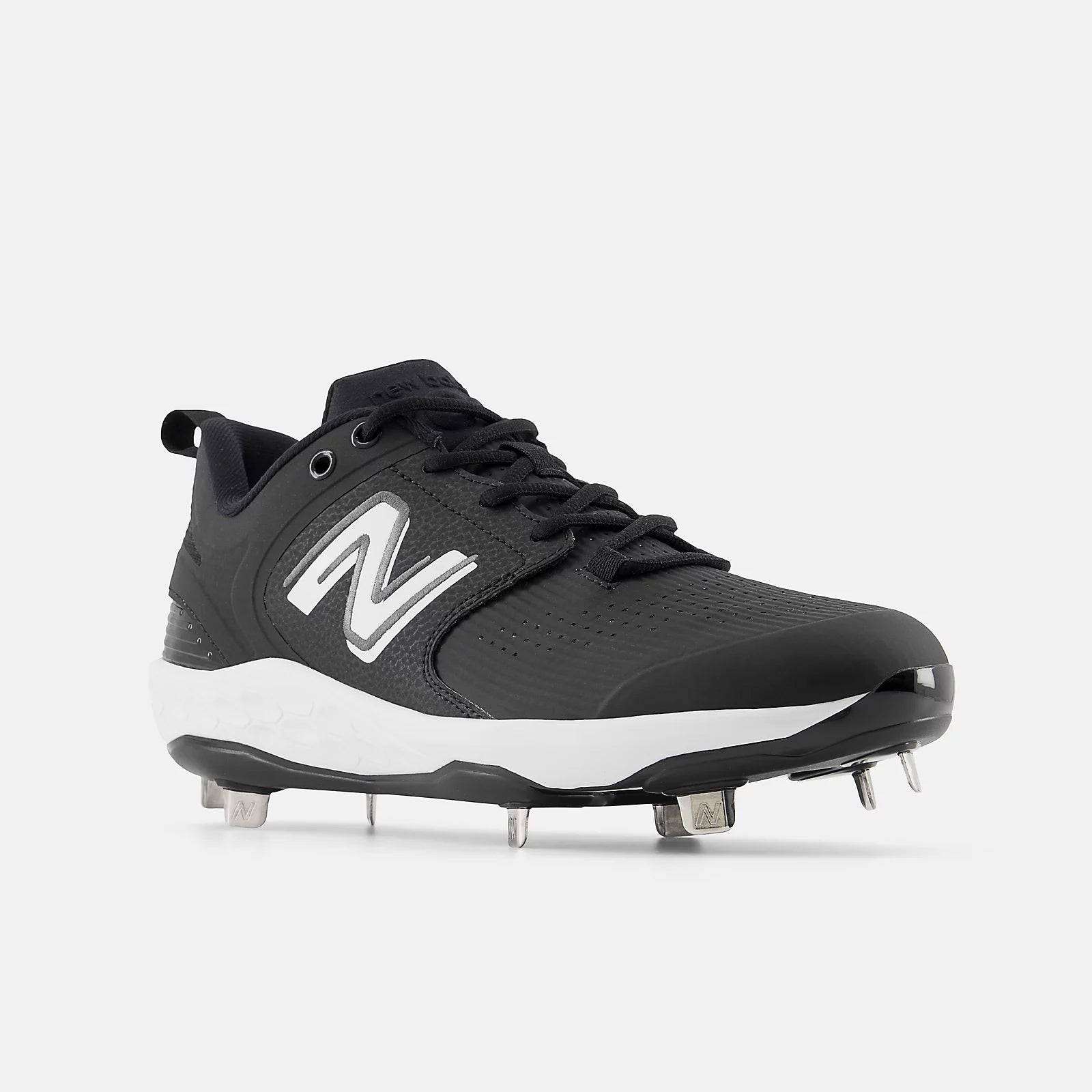 New Balance Black L3000v6 Metal Spikes