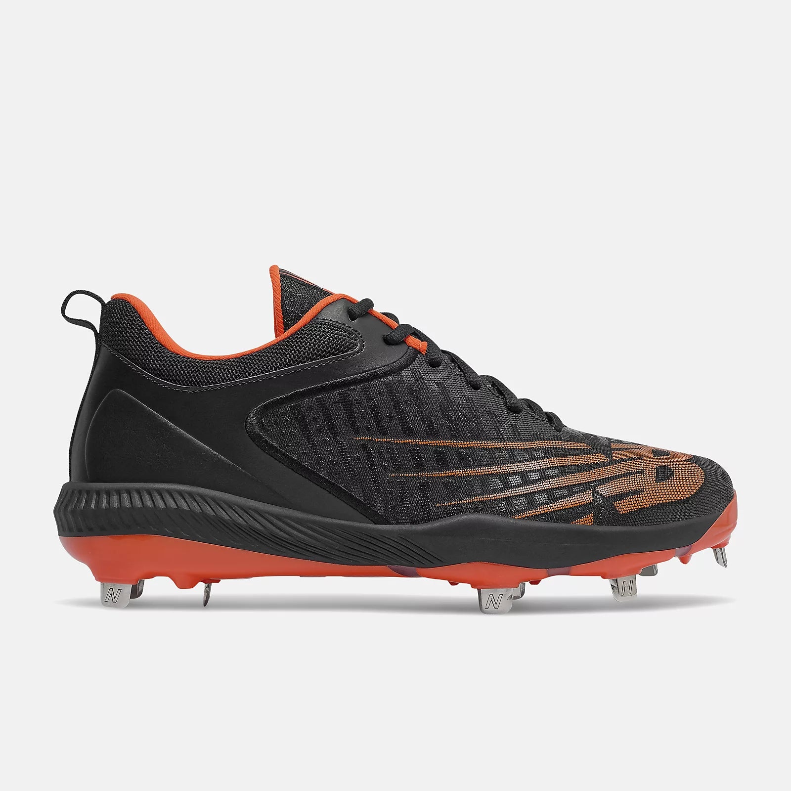 New Balance - Black/Orange FuelCell 4040v6 Metal Spikes