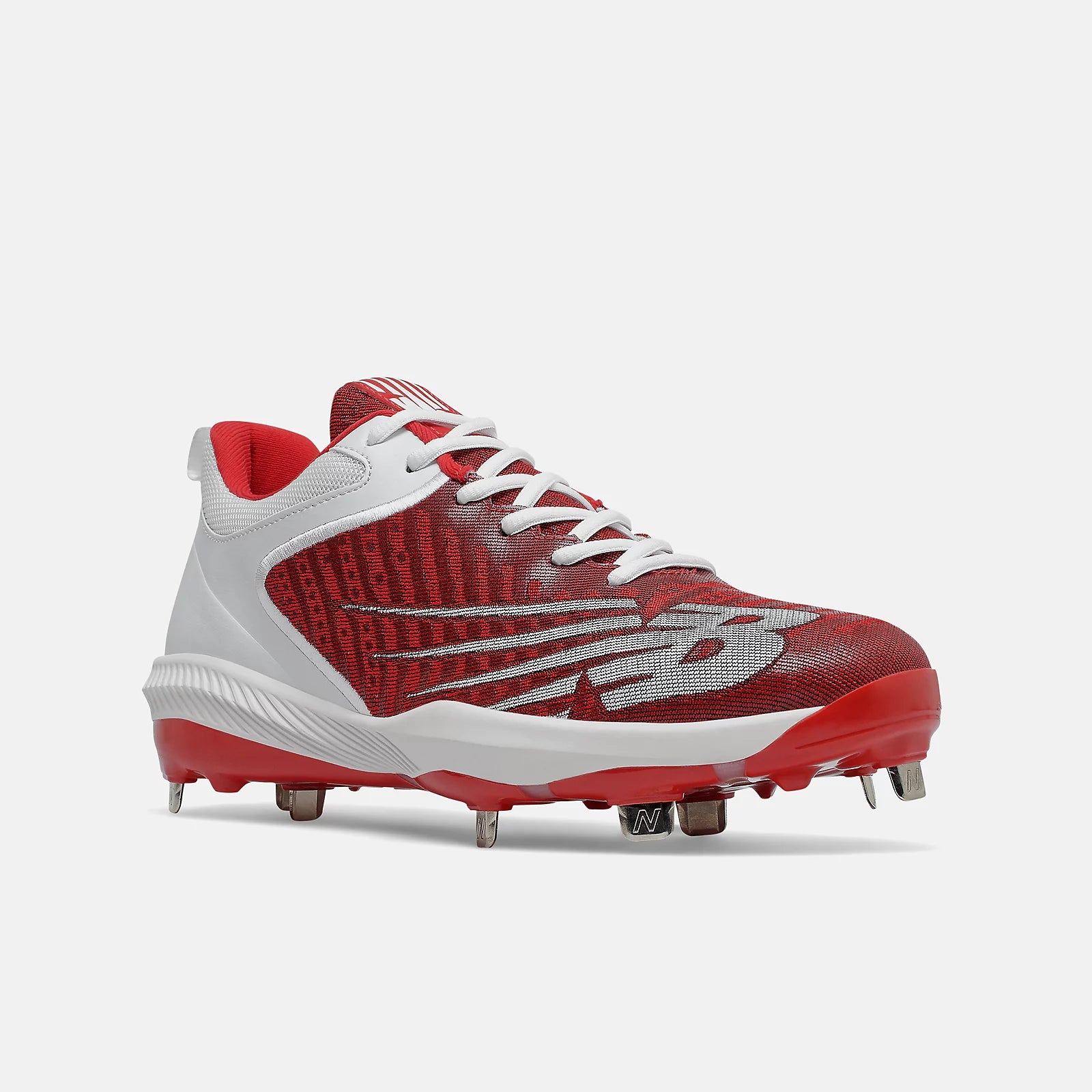 New Balance - Red/White FuelCell 4040v6 Metal Spikes (L4040TR6)