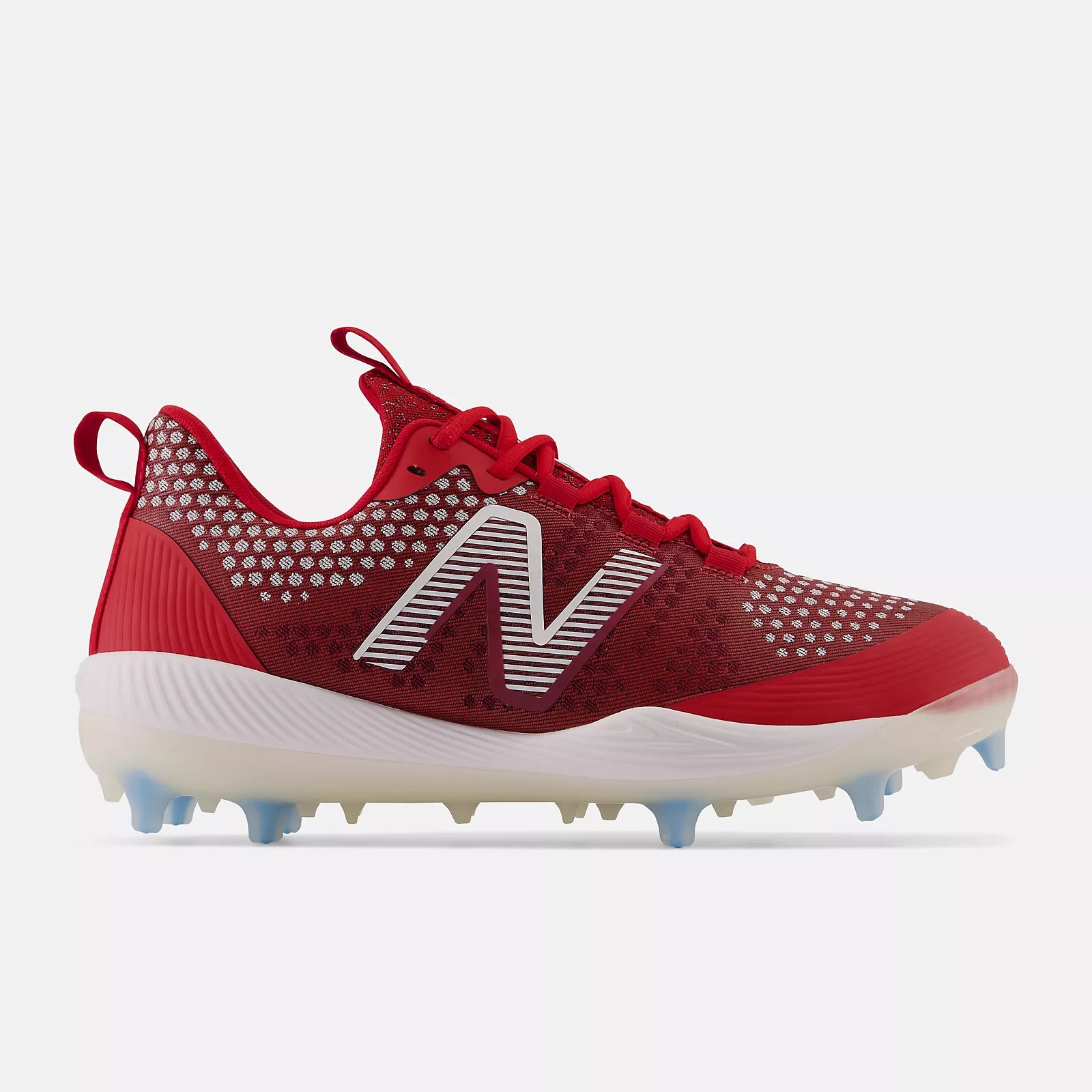 New Balance - FuelCell COMPv3 Red Hybrid Baseball Cleats (LCOMPTR3)