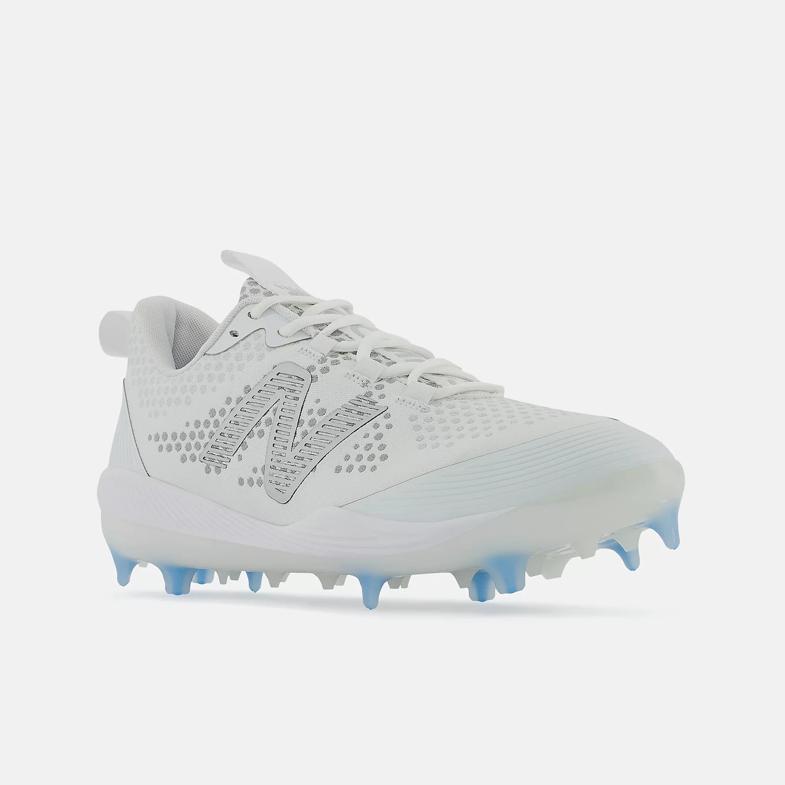 New Balance LCOMPv3 - White Hybrid Cleats