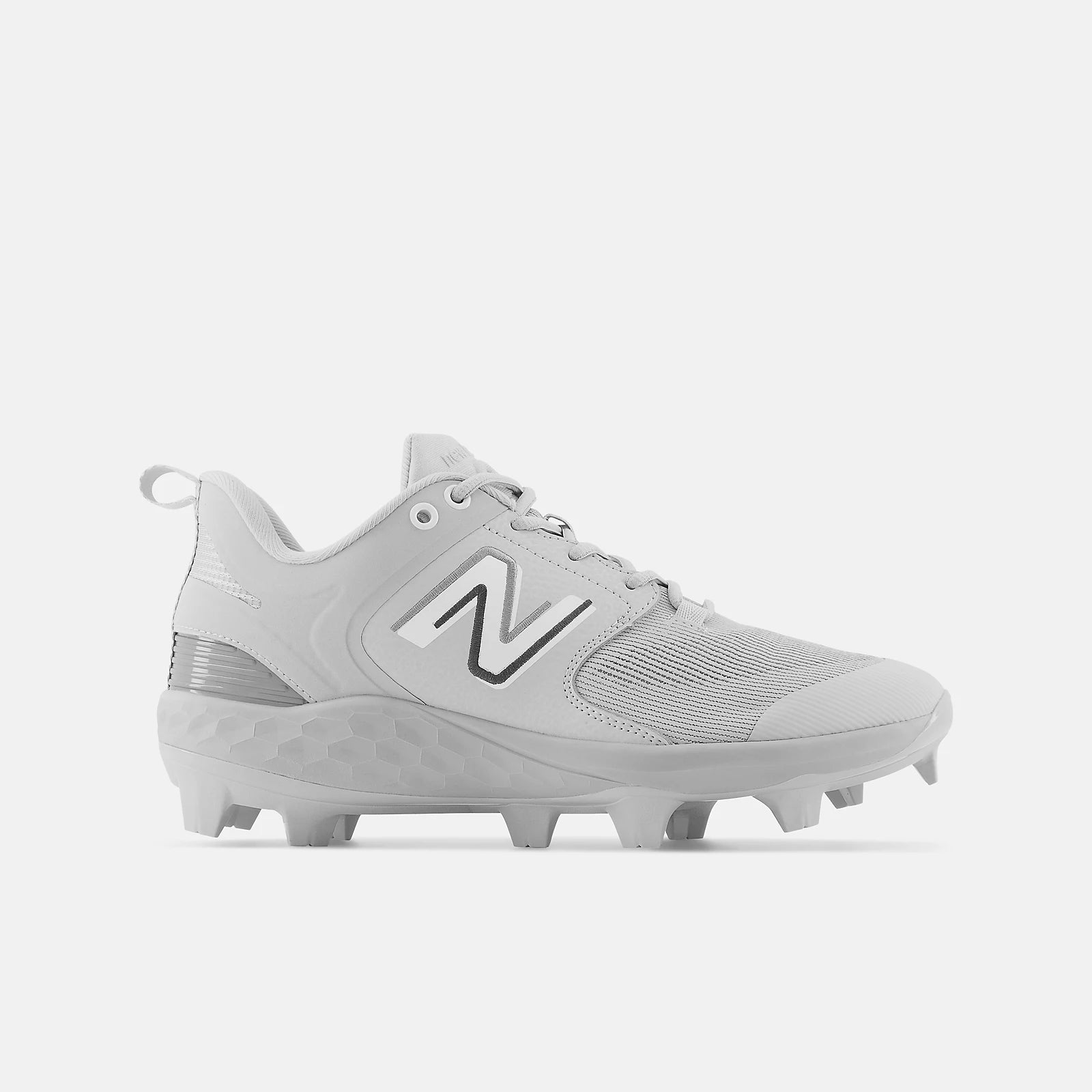 New Balance Grey PL3000v6 Molded Cleats