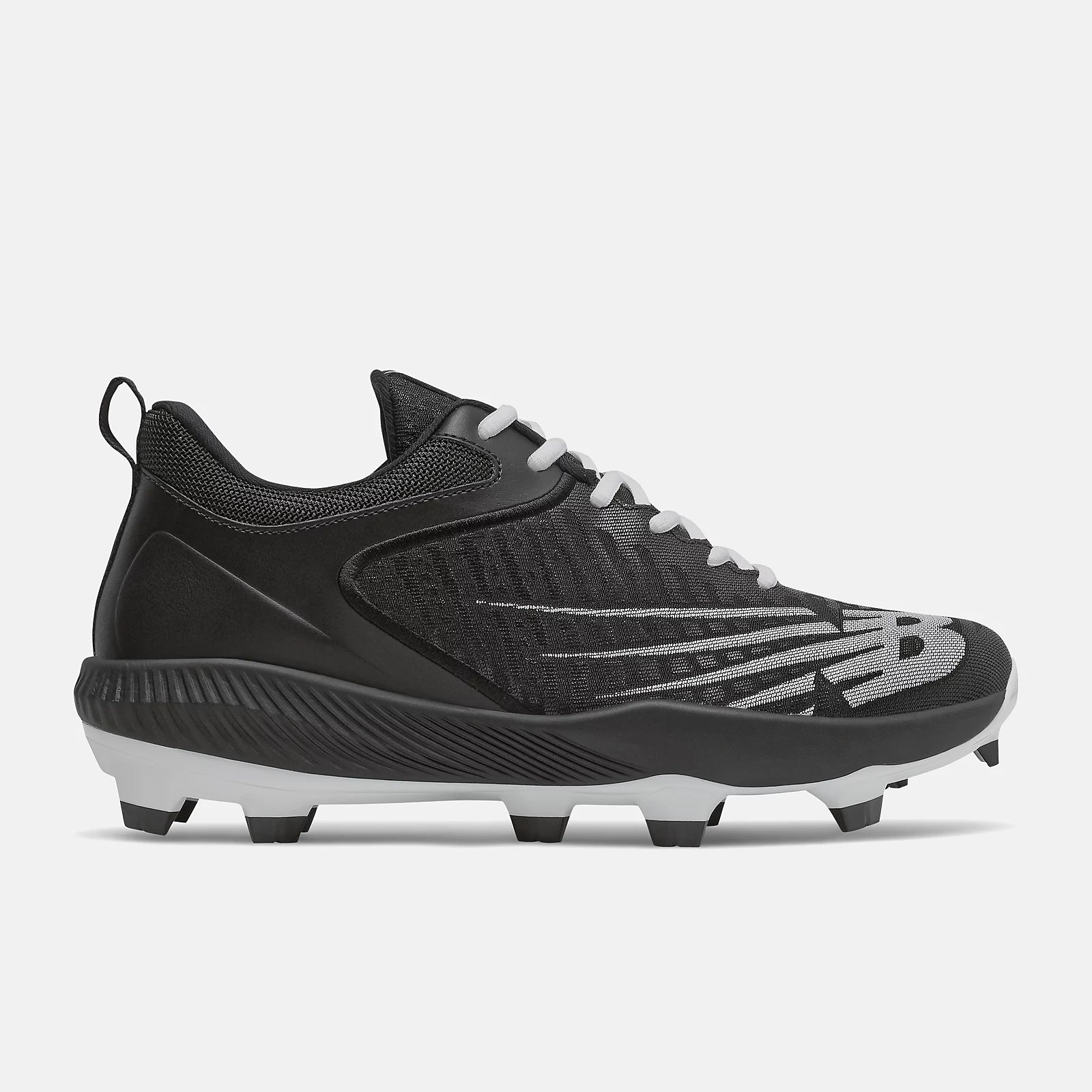 New Balance - Black/White FuelCell 4040v6 Molded Cleats (PL4040K6)
