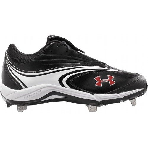 Under Armour Glyde IV Women's Spikes - Black/White