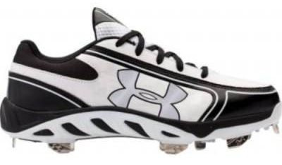 Under Armour Women's Spine Glyde ST CC Metal Spikes - White/Black