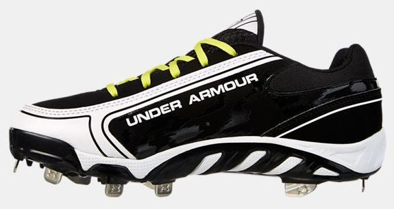 Under Armour Women's Spine Glyde ST CC Metal Spikes - Black/White