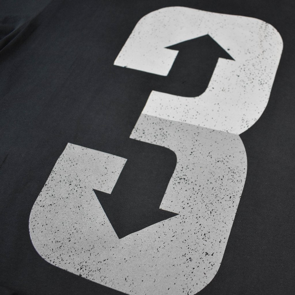 Baseballism 3 Up 3 Down Black T-Shirt (Men's)