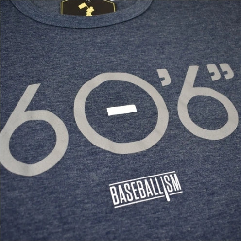 Baseballism 60 Feet 6 Inches Men's T-Shirt