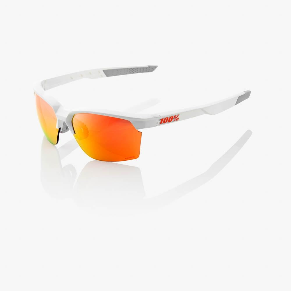 100% - SportCoupe - Matte White/HiPER Red Multilayer (61020-000-43)