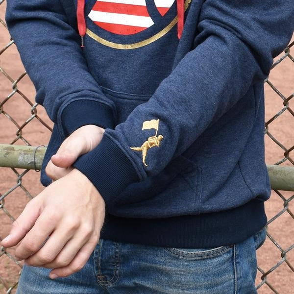 Baseballism - America's Game Hoodie - Navy (Men's)