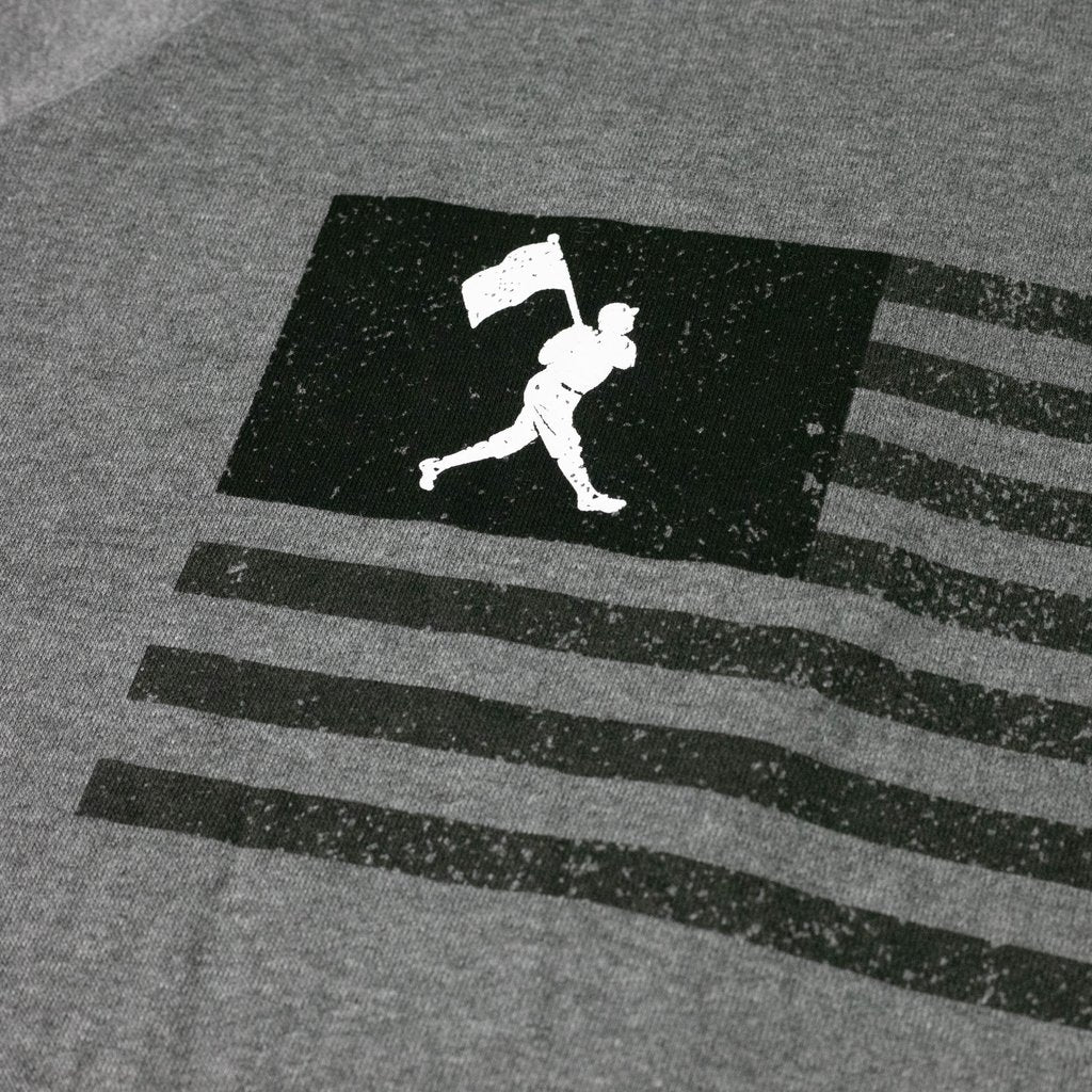 Baseballism - Flag Man Pastime Hoodie (Men's)