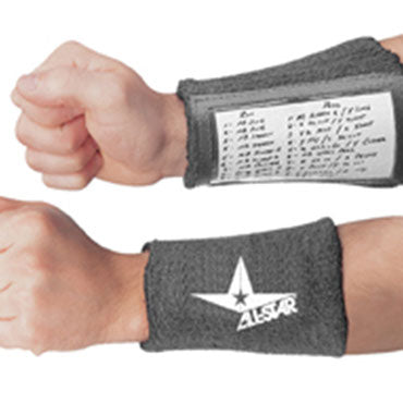 All-Star ASWBYQB - Quarterback Wristband - Youth Black