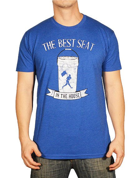 Baseballism Best Seat Bucket T-Shirt (Men's)
