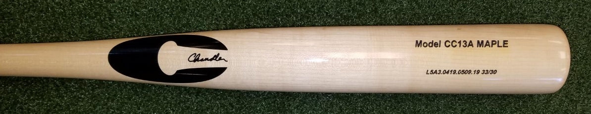 Chandler CC13A Pro Model Maple Bat