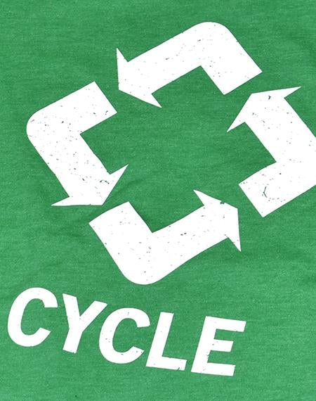 Baseballism - Cycle - Green T-Shirt (Men's)