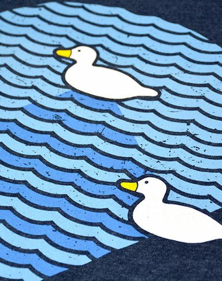 Baseballism Ducks Navy T-Shirt (Men's)