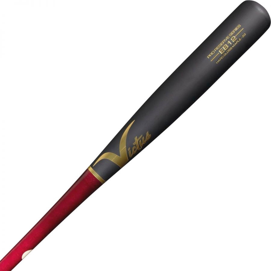 Victus EB12 Pro Reserve Maple Bat - Cherry/Flat Black