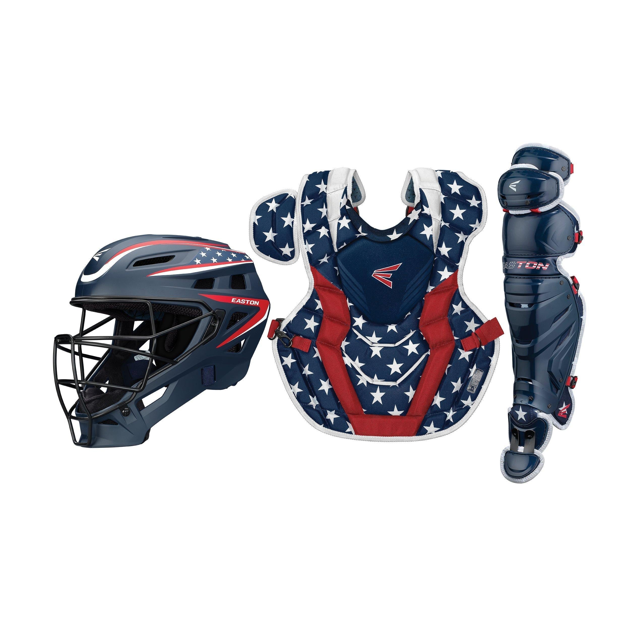 Easton Elite X Stars & Stripes Catcher's Kit - Adult