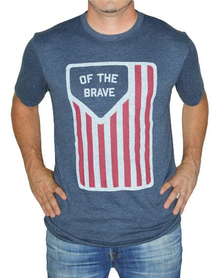 Baseballism Home of the Brave T-Shirt (Men's)