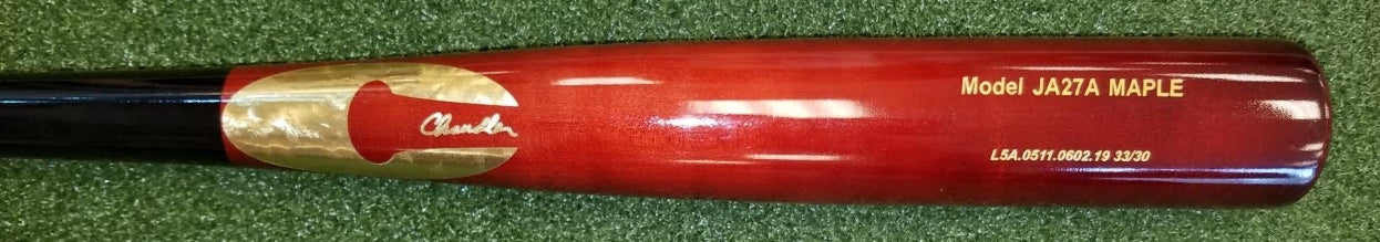 Chandler JA27A Pro Model Maple Bat